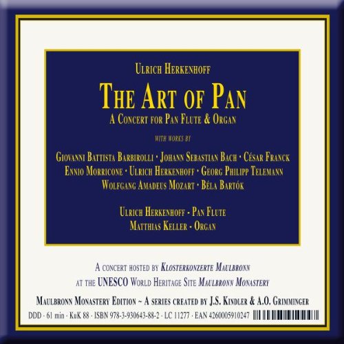 Ulrich Herkenhoff 팬 플루트와 오르간을 위한 콘서트 (The Art of Pan - Concert for Pan Flute & Organ) 울리히 헤르켄호프