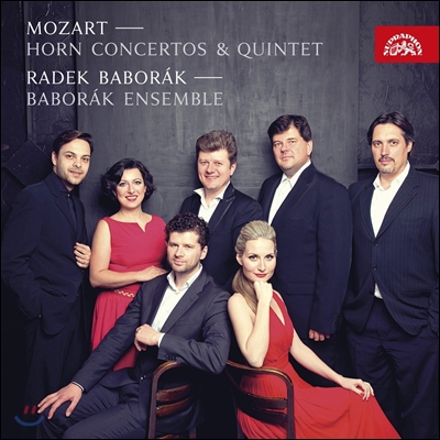 Radek Baborak 모차르트: 호른 5중주, 네 곡의 호른 협주곡 1-4번 (Mozart: Horn Concertos K.386b, 417, 447, 495 & Horn Quintet K.407) 라데크 바보라크, 바보라크 앙상블