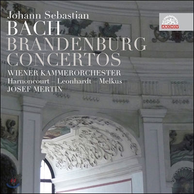 Josef Mertin 바흐: 브란덴부르크 협주곡 전곡 (J.S. Bach: Brandenburg Concertos BWV1046-1051) 요제프 메르틴, 빈 실내 관현악단