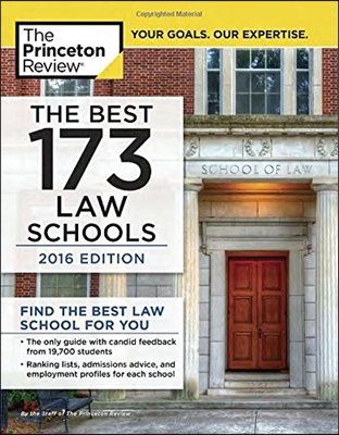 The Best 173 Law Schools (Paperback, 2016)