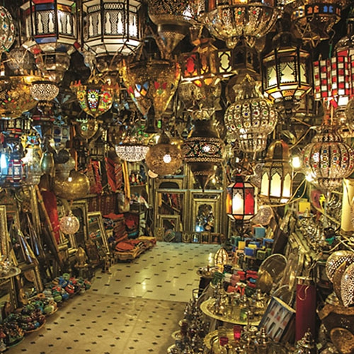 1000조각 직소퍼즐▶ 모로코의 골동품 램프 가게 (PK1000-3143)