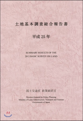 平25 土地基本調査總合報告書