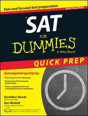 SAT for Dummies 2015 Quick Prep (Paperback, 9)