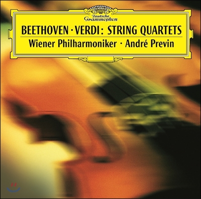 Andre Previn 베토벤 / 베르디: 현악 오케스트라를 위한 사중주 (Beethoven / Verdi: String Quartets) 앙드레 프레빈, 빈 필하모닉