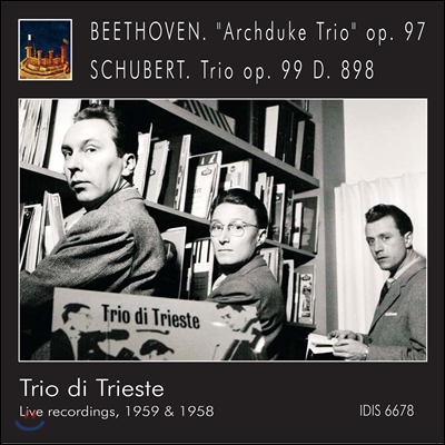 Trio di Trieste 베토벤: 피아노 삼중주 7번 &#39;대공&#39; / 슈베르트: 삼중주 (Beethoven: Piano Trio Op. 97 &quot;Archduke&quot; / Schubert: Trio Op. 99 D.898) 트리오 디 트리에스테