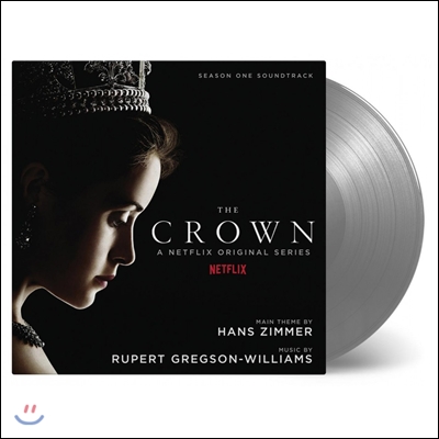 넷플릭스 &#39;더 크라운&#39; 시즌 1 드라마음악 (Netflix Series - The Crown OST by Hans Zimmer &amp; Rupert Gregson-Williams 한스 짐머, 루퍼트 그렉슨-윌리엄즈) [실버 컬러 2 LP]