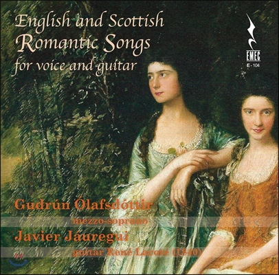 Gudrun Olafsdottir 영국과 스코틀랜드의 낭만적 노래 [기타 반주] (English and Scottish Romantic Songs for Voice and Guitar)