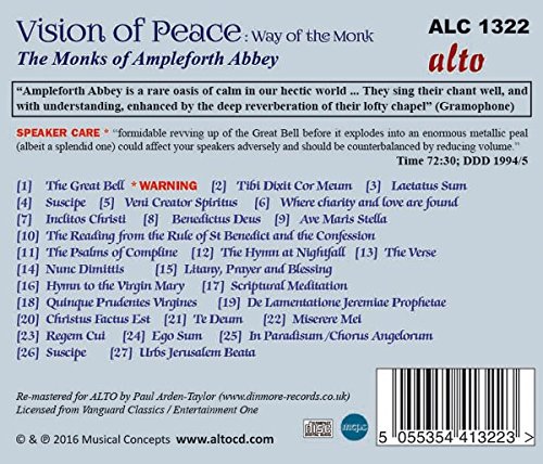 희망의 비전: 앰플포스 수도원의 그레고리안 찬트 (Vision of Peace: The Way of the Monk - Gregorian Chant from Ampleforth Abbey)