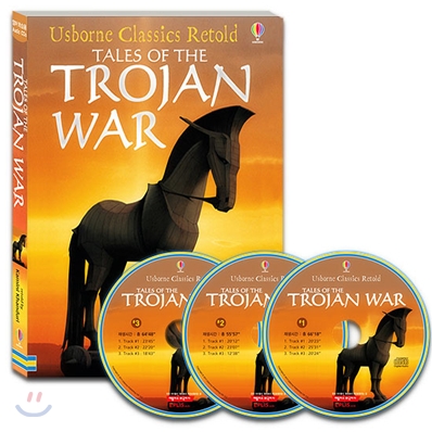 Usborne Classics Retold 어드벤쳐편 : Trojan War (Book &amp; CD)