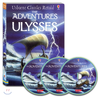 [중고] The Adventures of Ulysses (Paperback 1권 + Audio CD 3개)