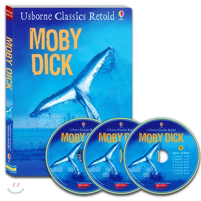 Usborne Classics Retold 엣센셜편 : Moby Dick (Book & CD)
