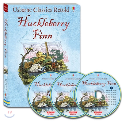 Usborne Classics Retold 엣센셜편 : Huckleberry Finn (Book &amp; CD)