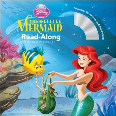 The Little Mermaid Read-Along Storybook and CD (Paperback)