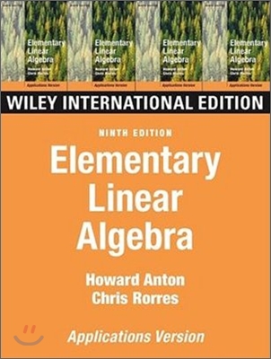 Elementary Linear Algebra 9/E : Applications Version