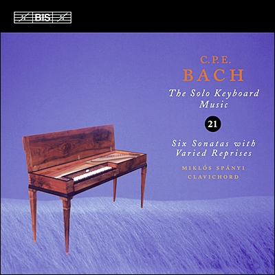 Miklos Spanyi 칼 필립 엠마누엘 바흐: 솔로 키보드 음악 21집 (C.P.E. Bach: The Solo Keyboard Music)