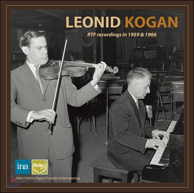 Leonid Kogan 모차르트: 바이올린 협주곡 5번 ‘터키’ / 슈트라우스: 바이올린 소나타 (RTF Recordings in 1959 & 1966 - Mozart / R. Strauss) 레오니드 코간