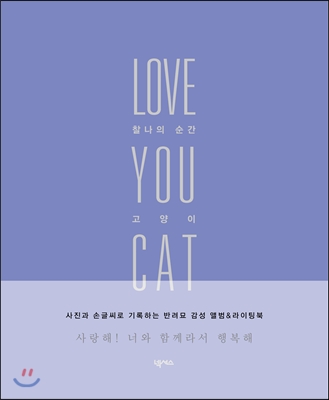 찰나의 순간 고양이 : LOVE YOU CAT