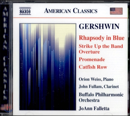 JoAnn Falletta 거쉰: 랩소디 인 블루, 포기와 베스 모음곡 &#39;캣피시 로우&#39; (Gershwin: Rhapsody in Blue, Catfish Row, Promenade)