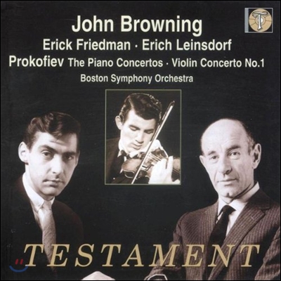 John Browning 프로코피예프: 피아노 협주곡 전곡, 바이올린 협주곡 1번 (Prokofiev: The Piano Concerot, Violin Concerto No.1)
