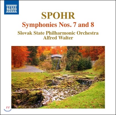 Alfred Walter 슈포어: 교향곡 7번 ‘인생의 신성과 세속’, 교향곡 8번 (Louis Spohr: Symphonies Op.121, Op.137) 슬로바키아 국립 필하모닉 오케스트라, 알프레드 발터