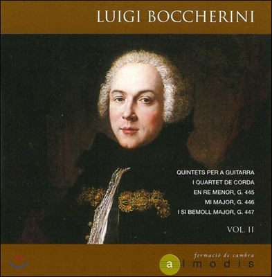 Almodis 보케리니: 기타 오중주 2집 (Luigi Boccherini: Quintets For Guitar Vol.II - G. 445, 446 &amp; G.447) 앙상블 알모디스