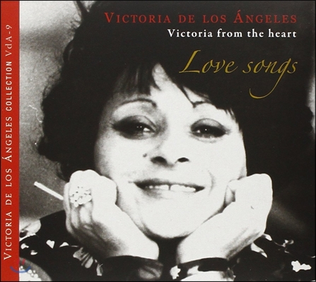 콜룸나 무지카 레이블의 빅토리아 데 로스 앙헬레스 콜렉션 9집 (Victoria De Los Angeles Collection Vol.9 - Victoria from the Heart: Love Songs)