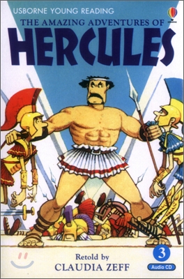 Usborne Young Reading Audio Set Level 2-03 : The Amazing Adventures of Hercules (Book & CD)