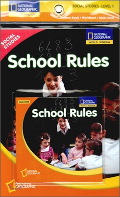 [National Geographic] World Window - Social Studies Level 1.3 School Rules SET