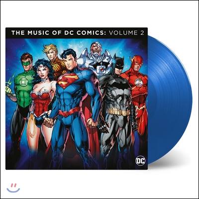 DC 코믹스컴필레이션 2집 (The Music of DC Comics: Volume 2) [투명 블루 컬러디스크 2LP]