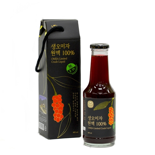 직접 재배하여 담근 100% 생오미자원액 400ml