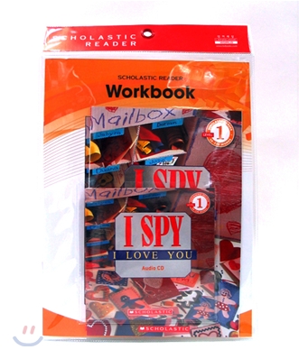 Scholastic Leveled Readers 1-8 : I Spy I Love You (Book + CD + Workbook)