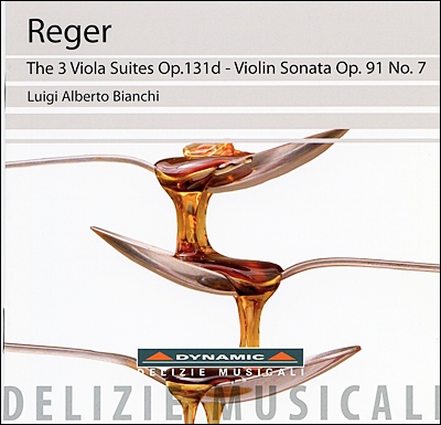 레거: 3개의 비올라 모음곡, 바이올린소나타 Op.91-7