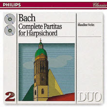 Blandine Verlet - Bach : Complete Partitas for Harpsichord BWV825-831 (2CD/dp2772)