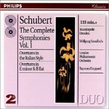 V.A. - Schubert  - The Complete Symphonies Vol.1, Sawalisch (2CD/수입/4465362)