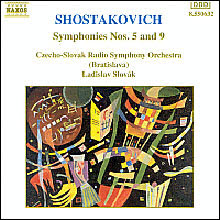 Ladislav Slovak - Shostakovich : Symphony No.5 Op.47, No.9 Op.70 (수입/8550632)