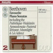 Alfred Brendel - Beethoven : Favourite Piano Sonatas (2CD/수입/4387302)