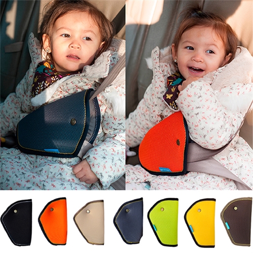 [젤리맘]유아용 안전벨트 가드/ 안전벨트 위치조절기/안전벨트커버/차량여행필수품