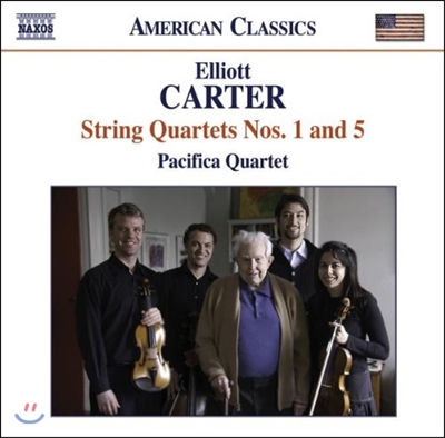 Pacifica Quartet 엘리엇 카터: 현악 사중주 1번 & 5번 (Elliott Carter: String Quartets) 퍼시피카 콰르텟