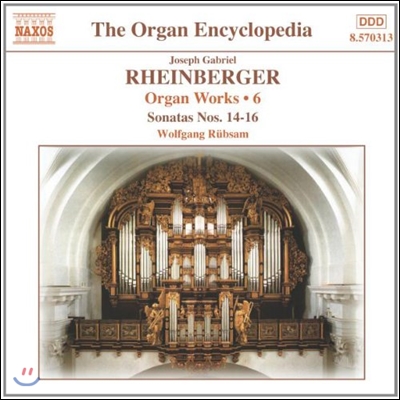 Wolfgang Rubsam 라인베르거: 오르간 작품 6집 - 소나타 14-16번 (Joseph Gabriel Rheinberger: Organ Works 6 - Sonatas) 볼프강 뤼브잠