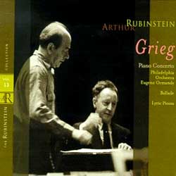 Grieg : Piano ConcertoㆍBalladeㆍAlbum LeafㆍLyric Pieces : Arthur Rubinstein