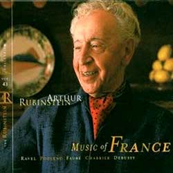 Music Of France : Arthur Rubinstein