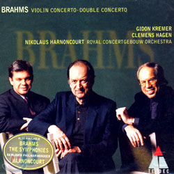 Brahms : Violin ConcertoㆍDouble Concerto : KremerㆍHagenㆍHarnoncourt