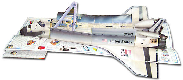 The Amazing Pop-Up Pull-Out Space Shuttle