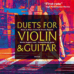 Duets For Violin &amp; Guitar : HuggettㆍSavino