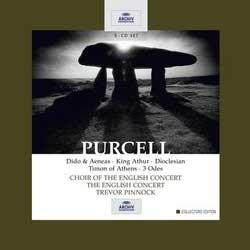 Purcell : Dido And AeneasㆍKing Arthur etc. : The English ConcertㆍPinnock