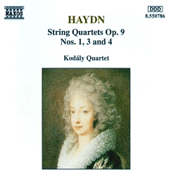 Kodaly Quartet 하이든: 현악 사중주 (Haydn: String Quartet Op.9 Nos.1, 3, 4)