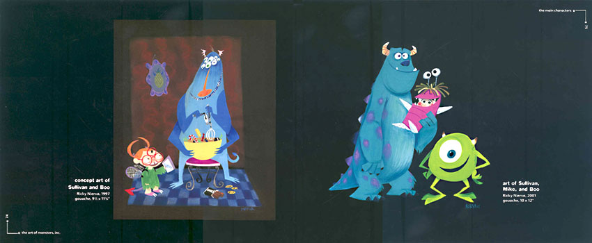 The Art of Monsters Inc