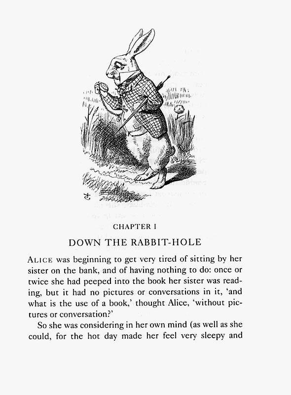 Alice's Adventures in Wonderland and Through the Looking Glass: Illustrated by John Tenniel