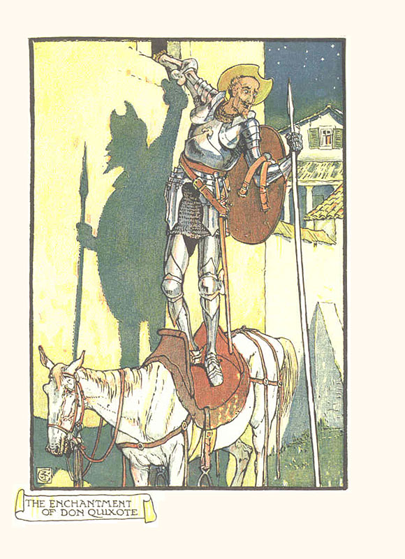 Don Quixote of the Mancha: Retold by Judge Parry; Illustrated by Walter Crane