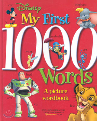 Disney&#39;s My First 1,000 Words (Hardcover)